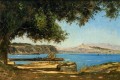 Tamaris junto al mar en Saint Andre, cerca de Marsella, paisajes Paul Camille Guigou Paisajes arroyo